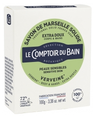 Le Comptoir du Bain Traditional Solid French Soap Extra-Gentle Verbena 100g