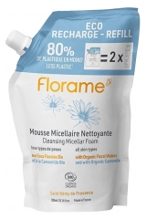 Florame &Oslash;kologisk Mikell&aelig;rt Rense-Skum Bio &Oslash;ko Genopfyldning 300 ml