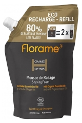 Florame Homme Rasierschaum Bio Eco Recharge 300 ml