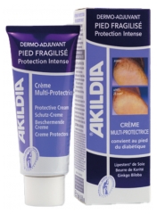 Akileïne Crema multiprotectora especial diabéticos de Akildia (75 ml)
