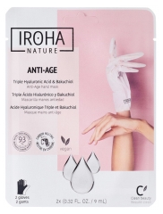 Iroha Nature Masque Mains Anti-Âge 2 x 9 ml