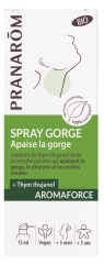 Pranarôm Aromaforce Spray Gorge Apaise la Gorge Bio 15 ml