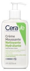 CeraVe Crema Espumosa Limpiadora Hidratante Facial 236 ml