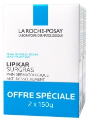 La Roche-Posay Lipikar Pain Surgras Set di 2 x 150 g
