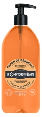 Le Comptoir du Bain Savon Traditionnel de Marseille Fleur d'Oranger 1 L