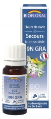Biofloral Fleurs de Bach Secours Nuit Paisible N°39N GRA Bio 10 ml