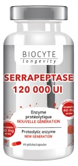 Biocyte Longevity Serrapeptasa 120000 UI 60 Cápsulas