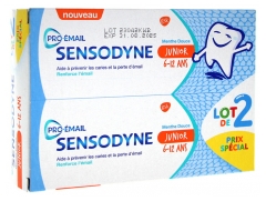 Sensodyne Dentifrice Junior Lot de 2 x 50 ml