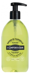 Le Theke du Bad Traditionelle Seife aus Marseille Zitrone-Minze 500 ml