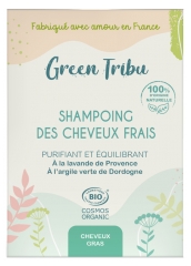 Green Tribu Shampoing des Cheveux Frais Bio 85 g