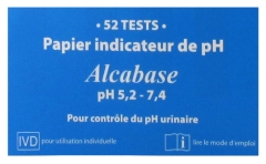 Dr. Theiss Alcabase Papier pH Indikator 52 Tests