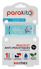 Parakito Pulsera Antimosquitos Recargable Junior