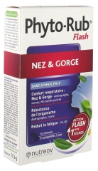 Nutreov Phyto-Rub Flash Nose & Throat 10 Tablets