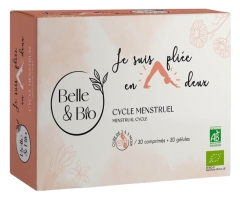 Belle &amp; Bio Cycle Menstruel Bio 30 Comprimés + 30 Gélules