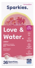 Nova Boost Sparkies Love &amp; Water 36 Microbilles Effervescentes