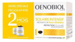 Oenobiol Solaire Intensif Préparateur Peau Sensible Lot de 2 x 30 Capsules
