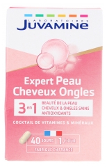 Juvamine Peau Cheveux Ongles 40 Gélules