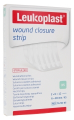 Essity Leukoplast Selbstklebende Hautnähte 2 x 6 Strips 6 x 38 mm