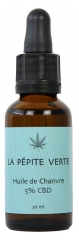 La Pépite Verte Huile de Chanvre 5% CBD 30 ml