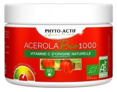 Phyto-Actif Acérola Bio 1000 60 Comprimés + 30 Comprimés Offerts