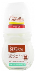 Rogé Cavaillès Homme Déodorant Dermato Peaux Sensibles 48H Roll-On 50 ml