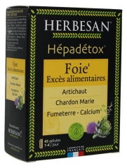 Herbesan Hépadétox 45 Capsules