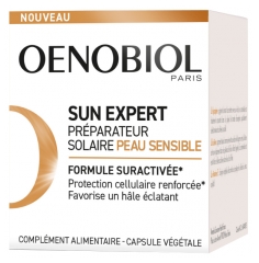 Oenobiol Sun Expert Préparateur Solaire Peau Sensible 30 Capsules