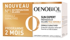 Oenobiol Sun Expert Sonnenschutzvorbereiter Empfindliche Haut 2 x 30 Kapseln Packung