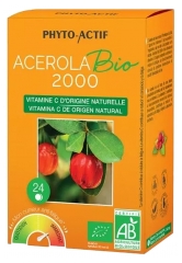Phyto-Actif Acérola Bio 2000 24 Comprimés
