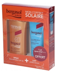 Noreva Bergasol Sublim Spray Fini Invisible SPF20 125 ml + Expert Lait Après-Soleil 100 ml Offert