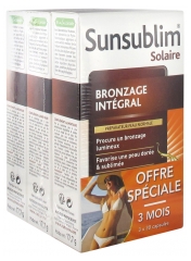 Nutreov Sunsublim Bräune Integral Normale Haut Pack 3 x 30 Kapseln