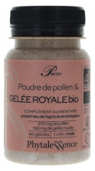 Phytalessence Pure Gelée Royale Pollen Bio 60 Gélules