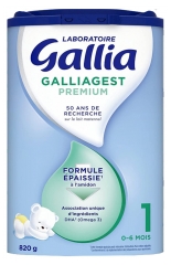 Gallia Galliagest Premium 1er Age 0-6 Mois 800 g