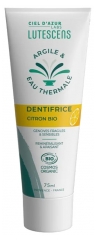 Lutescens Clay & Thermal Water Lemon Toothpaste Organic 75ml