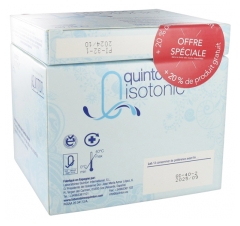 Laboratoires Quinton Isotonic 30 Ampoules + 6 Ampoules Offertes