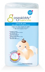 Orgakiddy Care Squares 100 Units