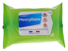 Mercryl Soins 30 Lingettes