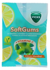 Vicks SoftGums + Vitamine C Citron Menthol 90 g