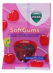 Vicks SoftGums + Zinc Cerise Menthol 90 g