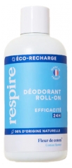 Respire Déodorant Roll-On Fleur de Coton Éco-Recharge 150 ml