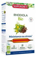 Superdiet Rhodiola Bio 20 Ampoules