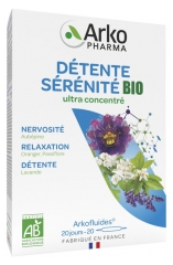 Arkopharma Arkofluides Détente Sérénité Bio 20 Ampoules