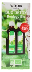 Weleda Duo Détox Jus de Bouleau Bio Lot de 2 x 250 ml