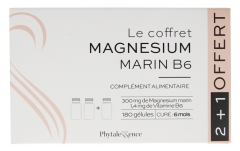 Phytalessence Magnésium Marin B6 Lot de 3 x 60 Gélules