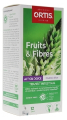 Ortis Fruits &amp; Fibres Soft Action Dilution Powder 12 Sticks