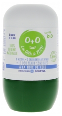 Poupina Deodorante Organico per Pelli Sensibili al Cocco 50 ml
