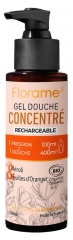 Florame Gel Douche Concentré Néroli et Feuilles d'Oranger Bio 100 ml