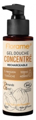 Florame Organic Almond and Coconut Concentrated Shower Gel 100 ml