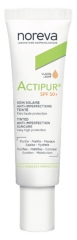 Noreva Actipur Soin Solaire Anti-Imperfections SPF50+ Teinte Claire 30 ml