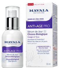 Mavala SkinSolution Anti-Age Pro Sérum de Jour Chrono-Biologique Visage et Yeux 30 ml